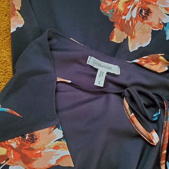 Sz Small Maurices floral summer dress. Women's. - Picture 3 of 6